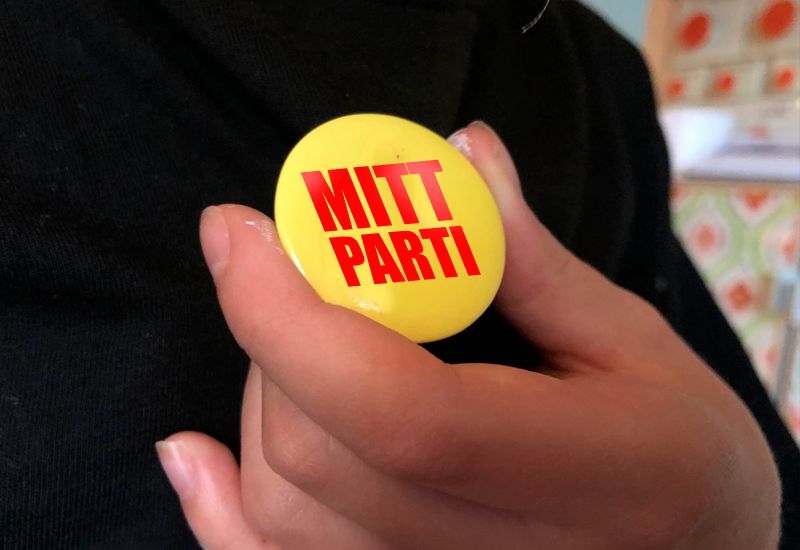 Button med "Mitt parti" (ung.no)