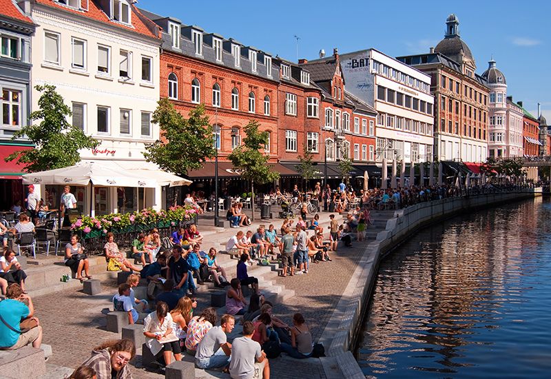 Bybilde fra Aarhus (colourbox.com)