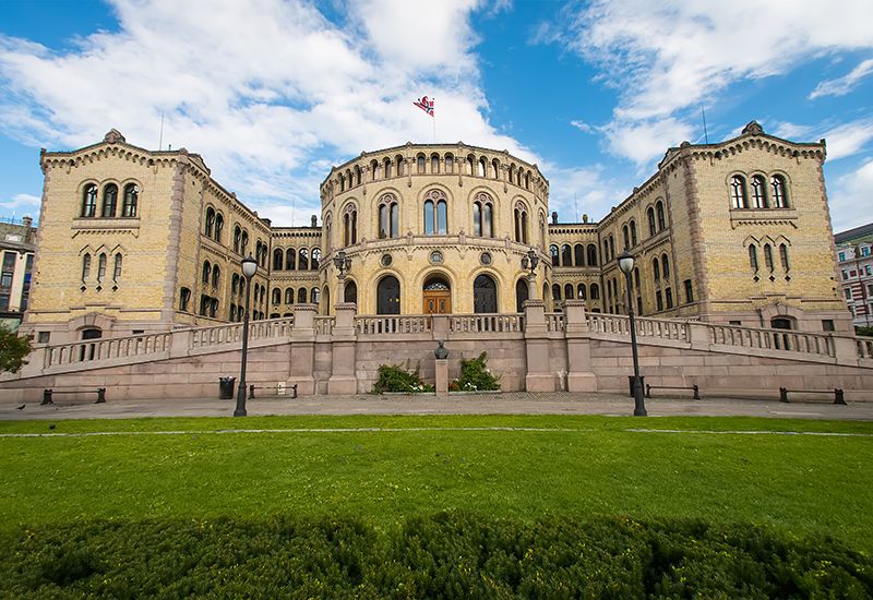 Stortinget i Oslo (colourbox.com)