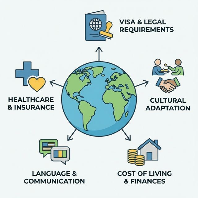 海外移住で知っておくべき5つの要点