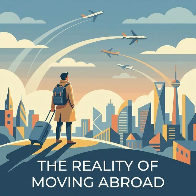 海外移住のリアルを示すカバー画像