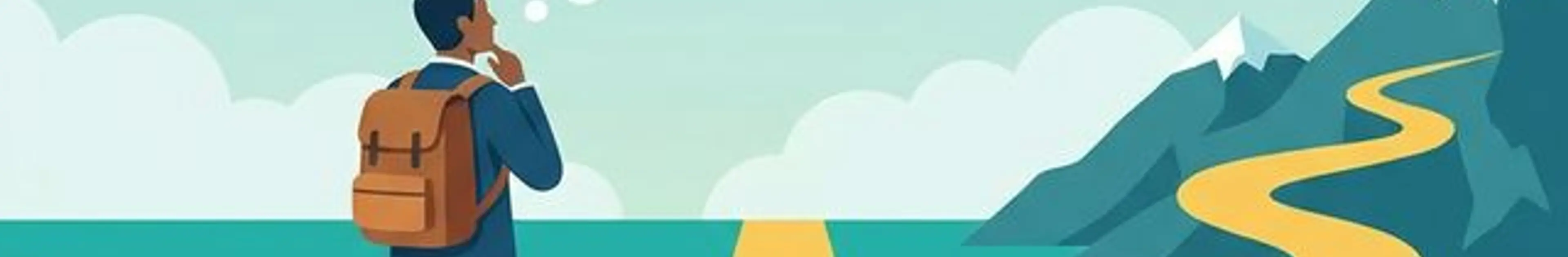 会社を辞めるべきか迷う人のイラスト