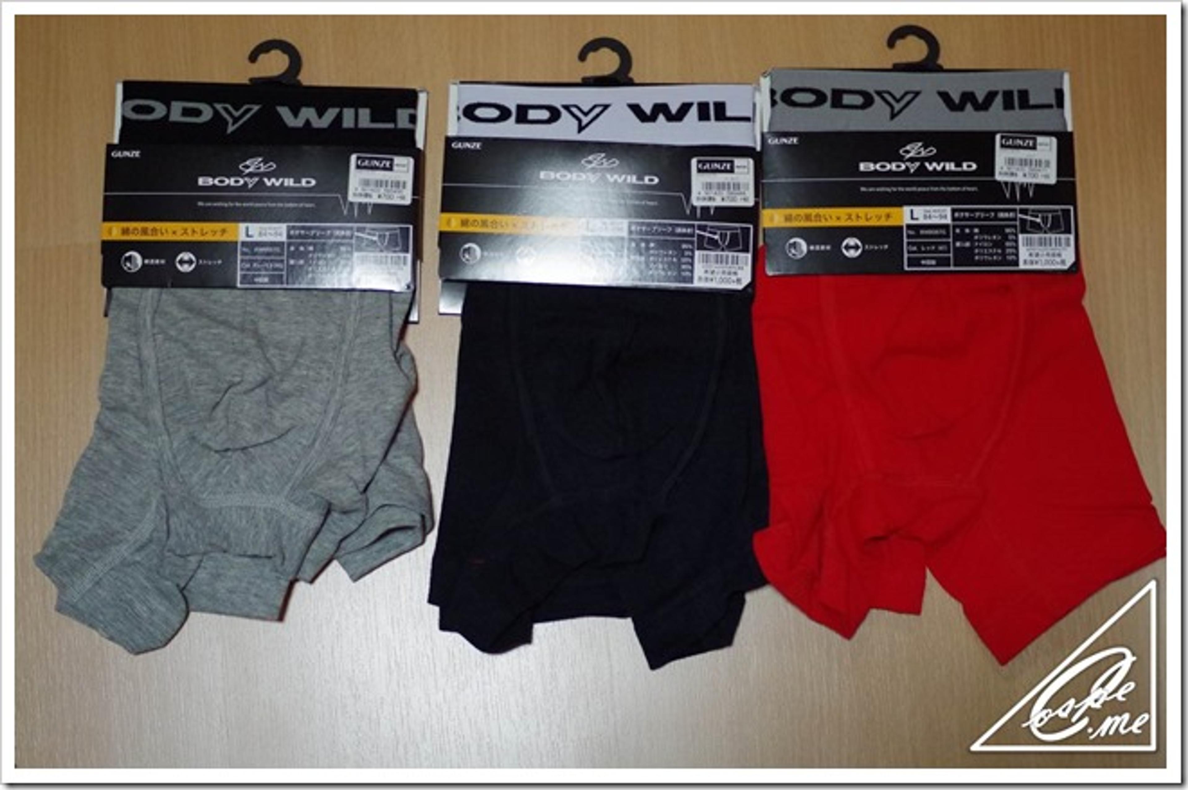 gunze bodywild boxerpants