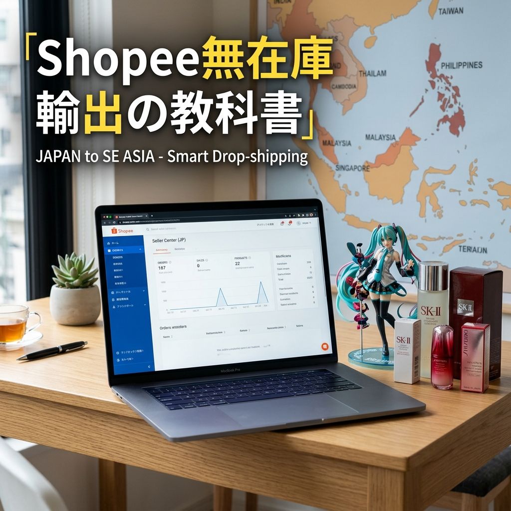 Shopee無在庫輸出のアイキャッチ画像