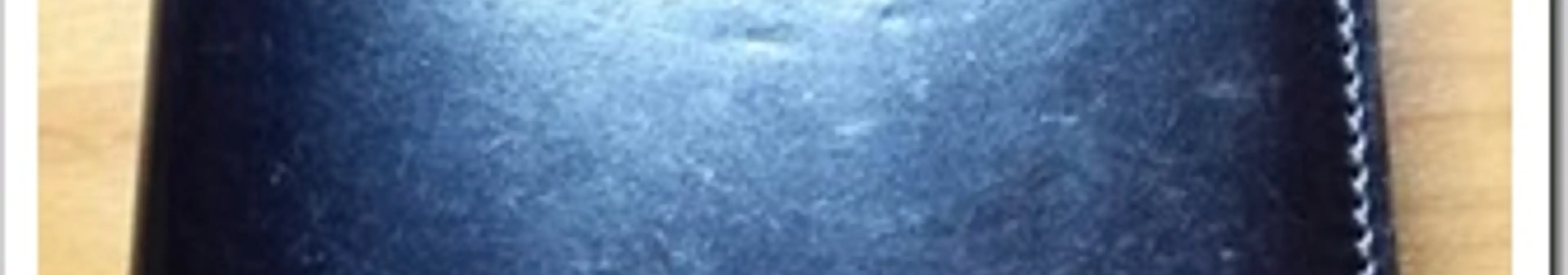 ほぼ日手帳のカバーをコードバンにして共に時を刻む