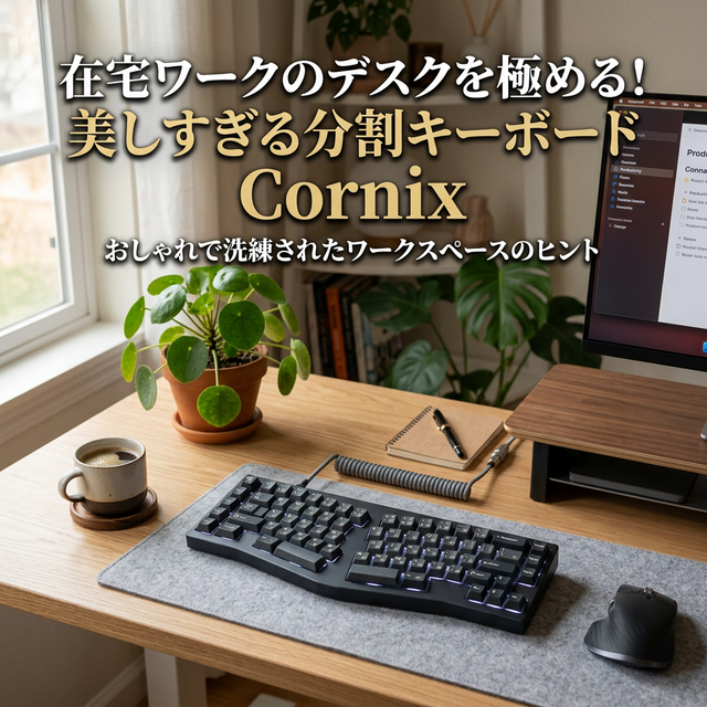 デスクに置かれたCornix