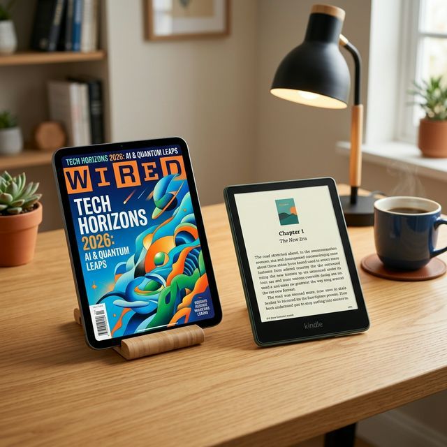 iPad vs Kindle 2026年読書デバイス比較