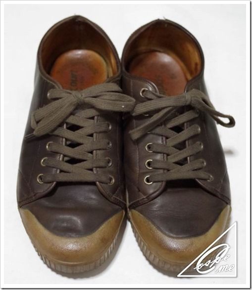 スプリングコートの本革スニーカーの&rdquo;2年間&rdquo;使い込んだレビューとお手入れを馬油ソンバーユでした俺