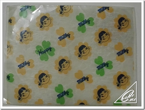 10ペコにHappy四葉クローバーのミルキー包み紙をゲッツ！！