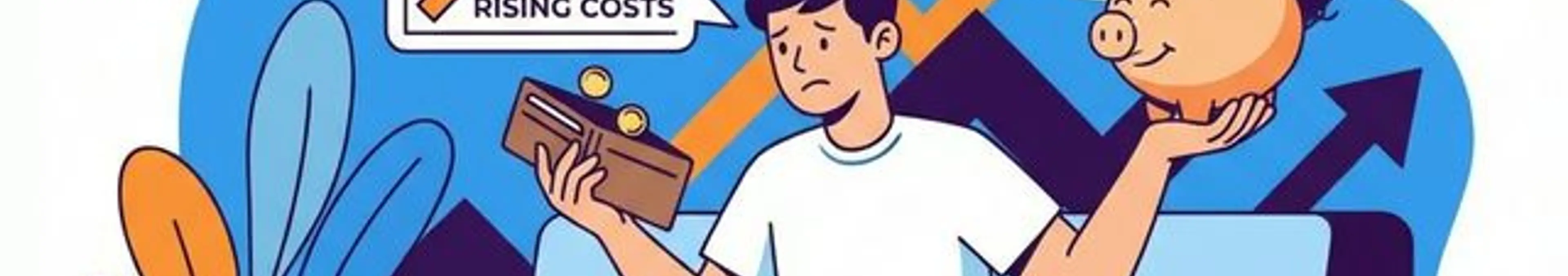 インフレを乗り切る一人暮らしの節約イメージ