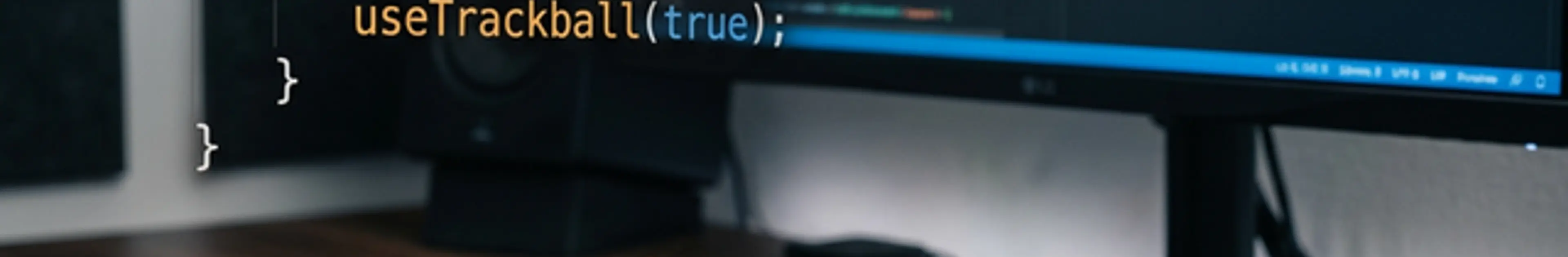 エンジニア向けトラックボールマウス