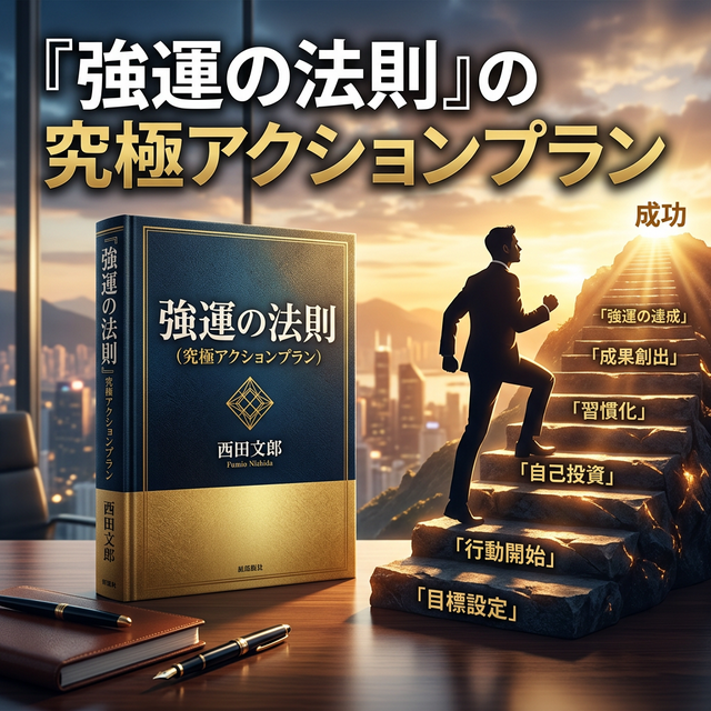 【要約＆実践】書籍『強運の法則』が教える成功への究極アクションプラン