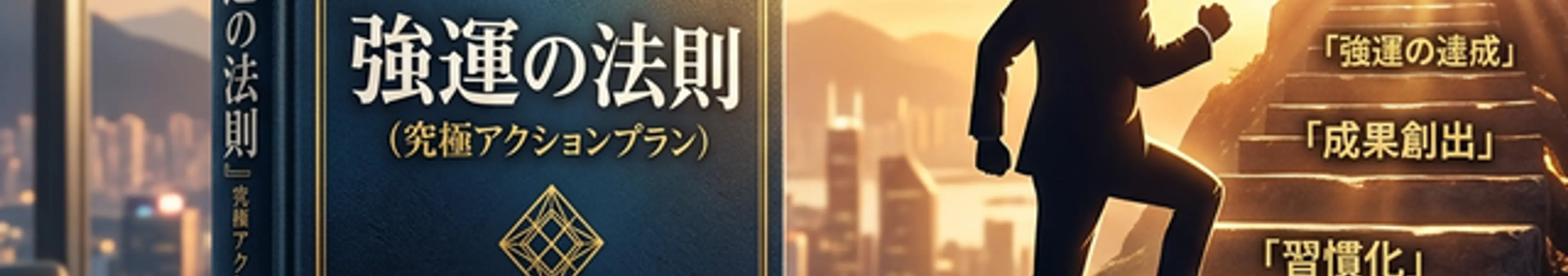 【要約&実践】書籍『強運の法則』が教える成功への究極アクションプラン