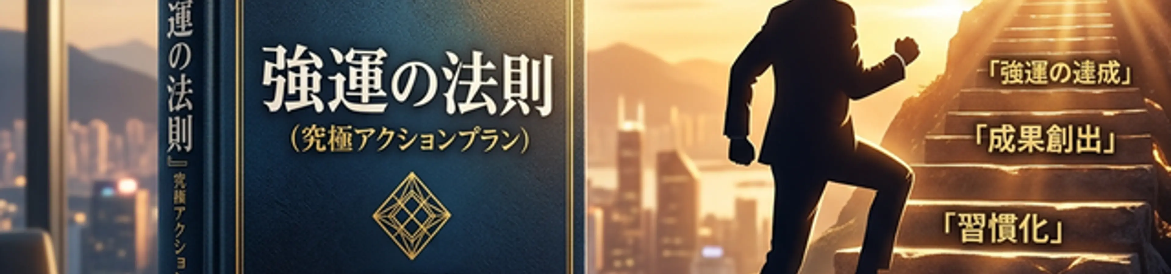 【要約&実践】書籍『強運の法則』が教える成功への究極アクションプラン