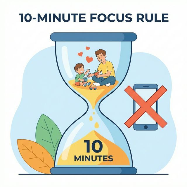 10-minute focus rule diagram