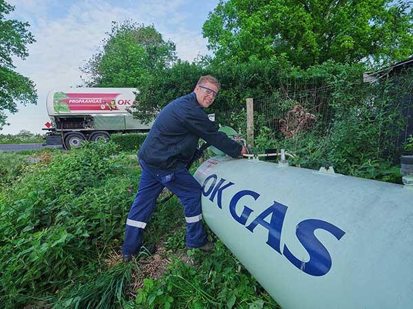 No more worries about refilling your propane tank.