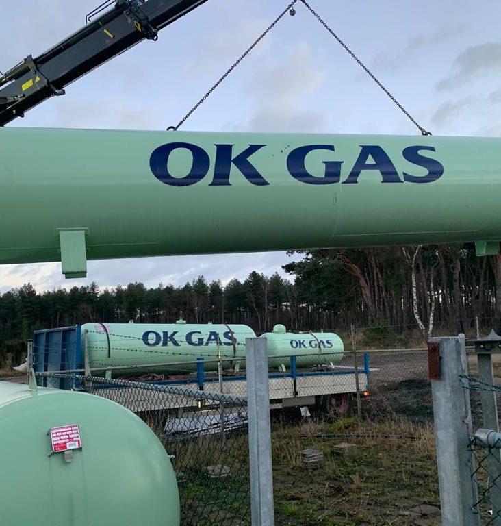 Installing a tank