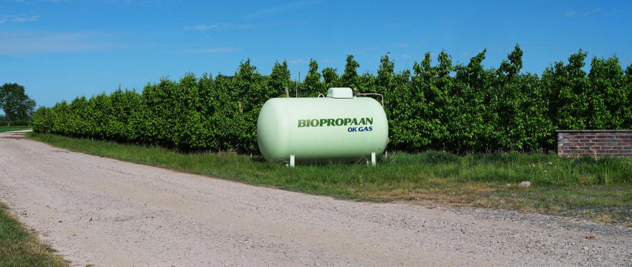 What does biopropane mean for CO2 reduction?