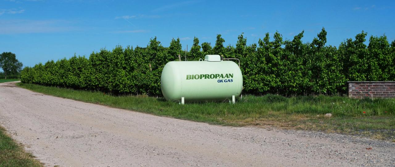 What does biopropane mean for CO2 reduction?