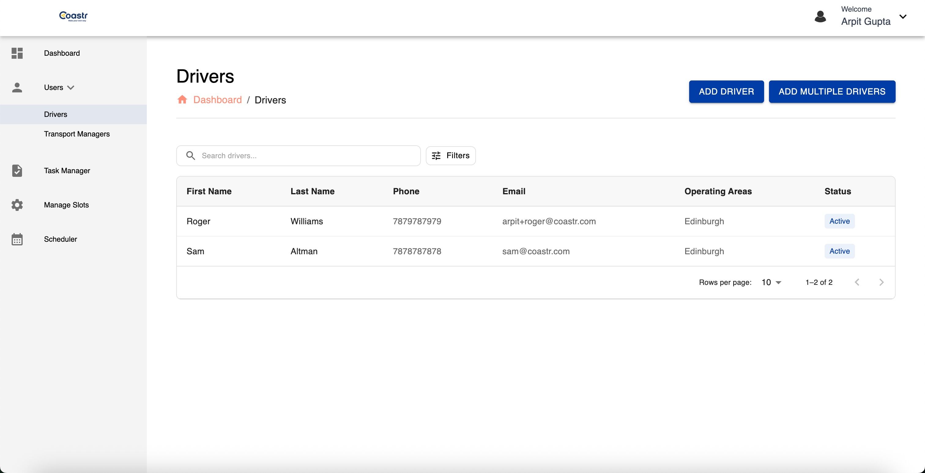 White‑Labelled Logistics App