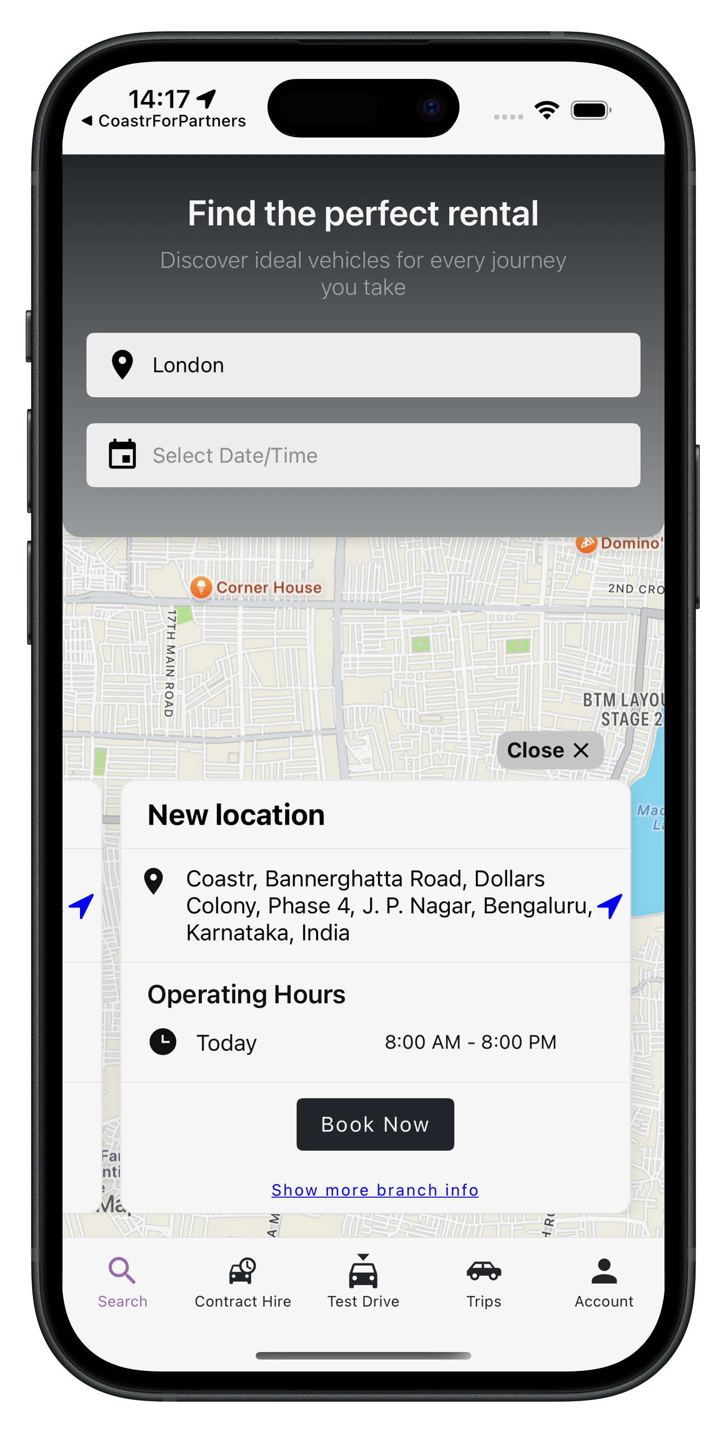 White‑Labelled Booking App