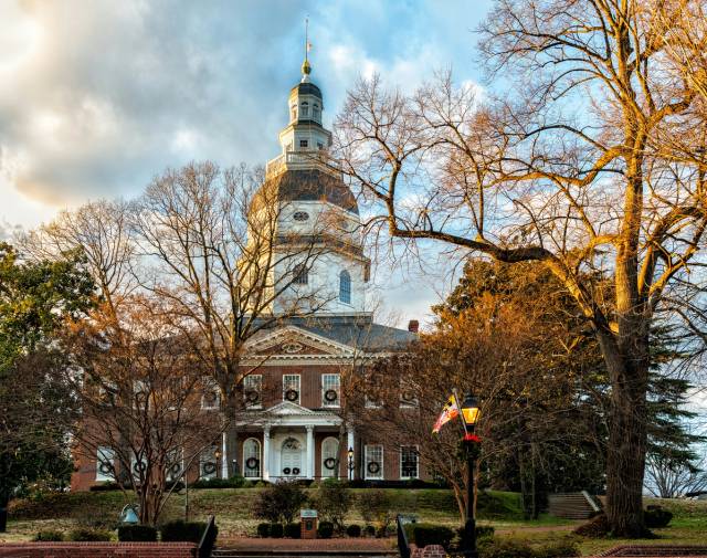 Maryland State House in Annapolis