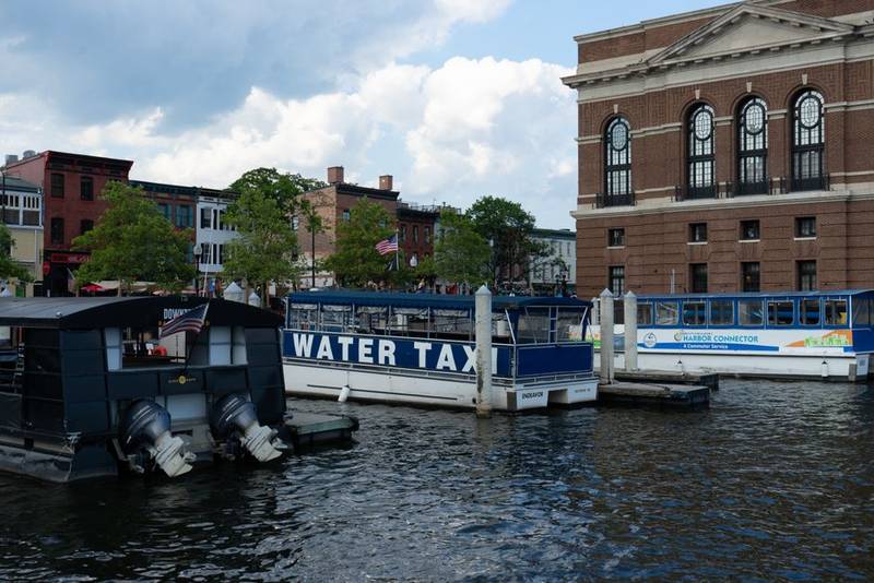 Baltimore harbor or Inner Harbor in Baltimore City