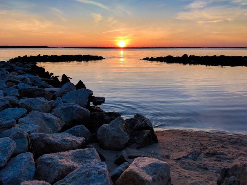 Salisbury or the Wicomico River in Wicomico County, Maryland