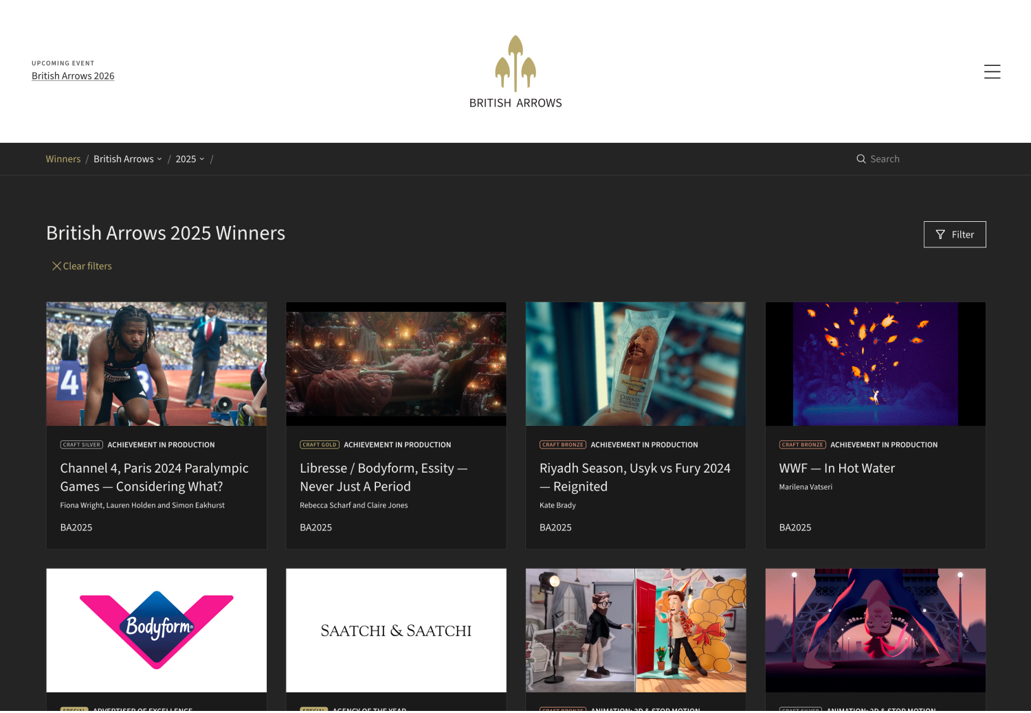 British Arrows archive