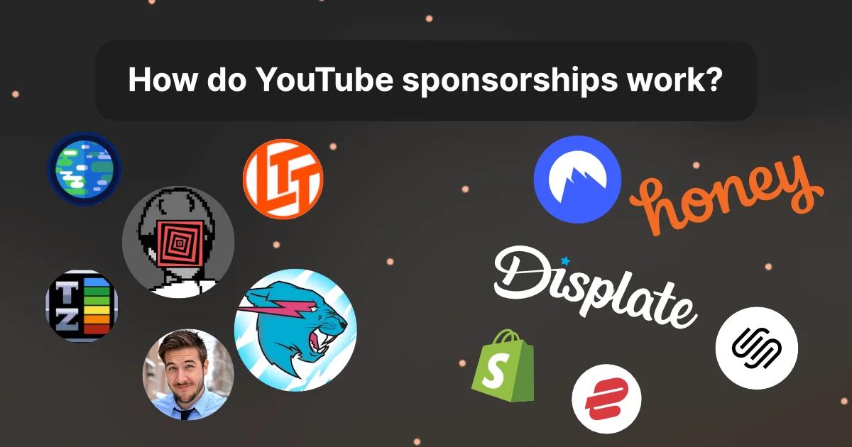 YouTube sponsorship cadence illustration