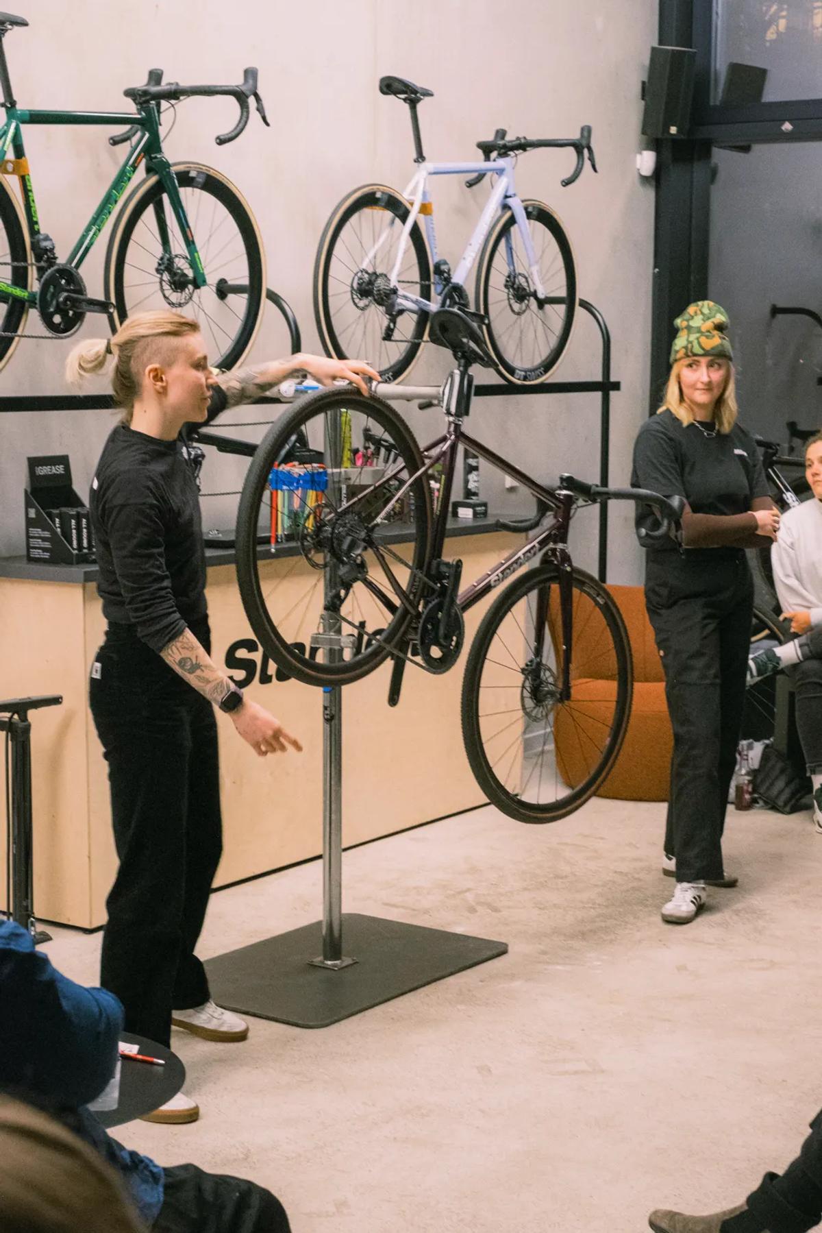 Bike Mechanics Workshop at Standert