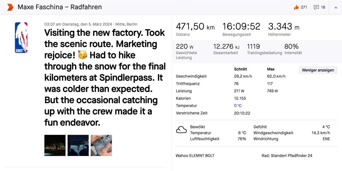 Stats - Behind The Scenes of Pfadfinder - Standert Journal