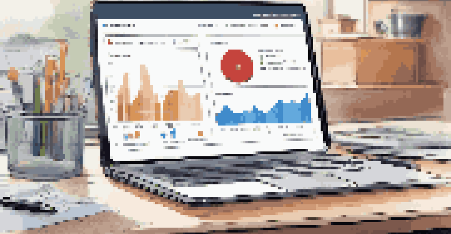 A digital dashboard with graphs and metrics showcasing customer satisfaction scores and KPIs for journey mapping.