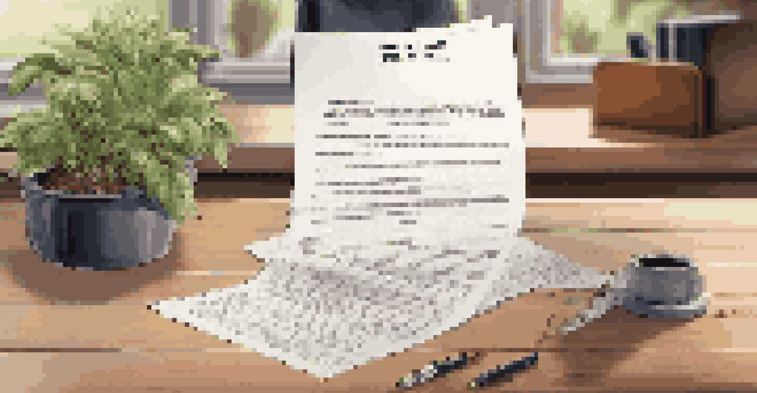 A close-up of a well-formatted press release document on a desk with a pen and laptop in a cozy office setting.