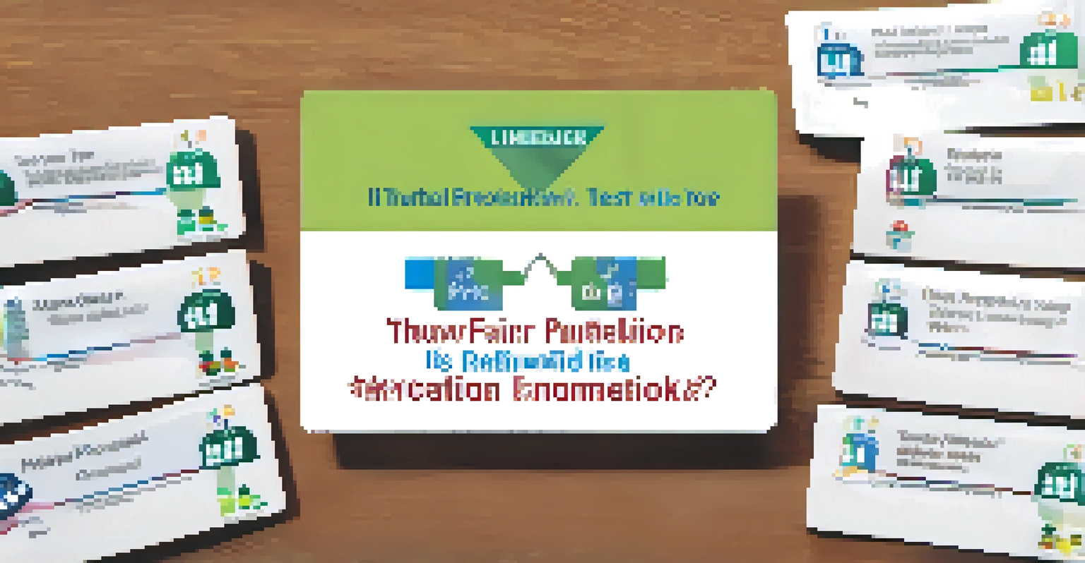 A hand holding a card with decision-making questions in a conference room, emphasizing ethical considerations.