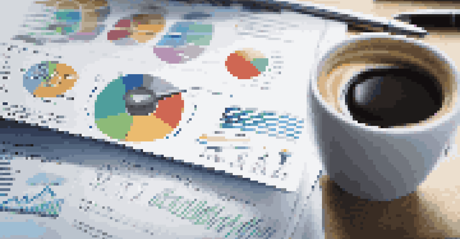 A corporate social responsibility report with infographics on a desk, symbolizing transparency in business.