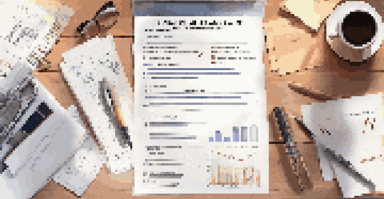 A close-up of a risk management document on a desk with office tools, highlighted sections, and sunlight creating a warm atmosphere.