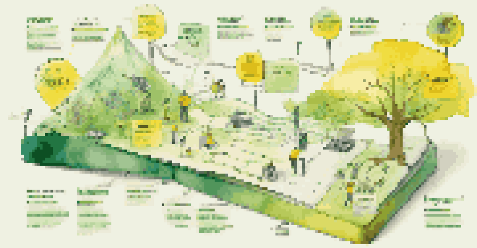 An infographic showing the content journey from social media to a website.