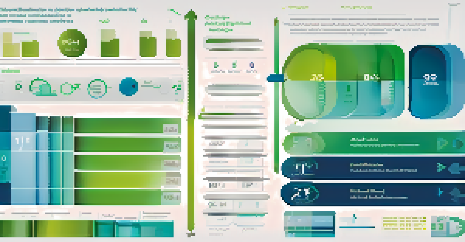An infographic representing key metrics for operational efficiency, including productivity ratios and capacity utilization.