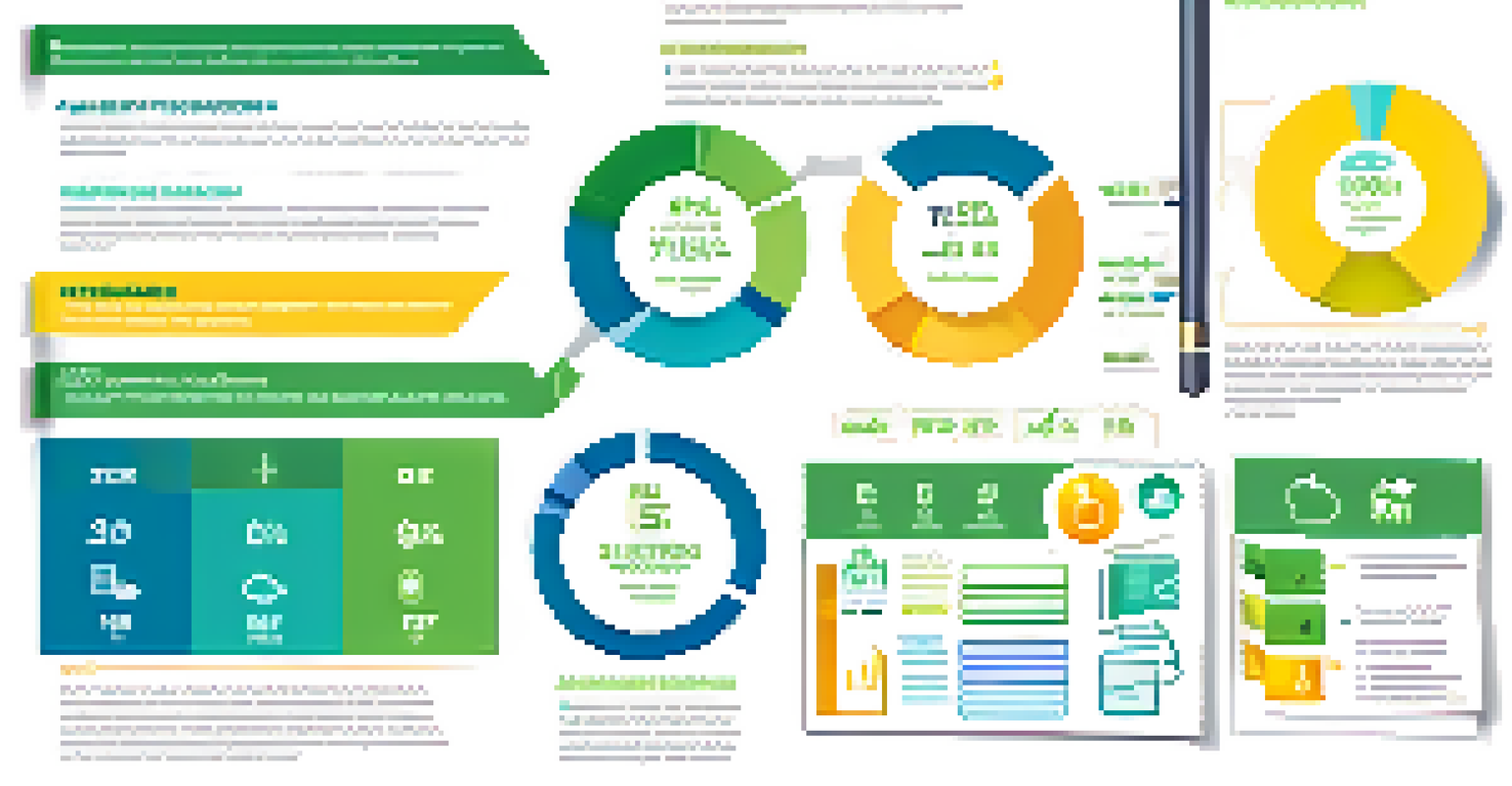 An infographic depicting key performance indicators for flexible work policies, with icons and a bright color palette.