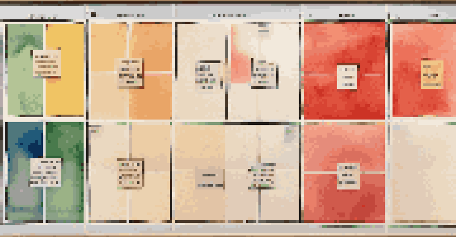 A colorful grid illustrating the Eisenhower Matrix with four quadrants labeled with task categories.