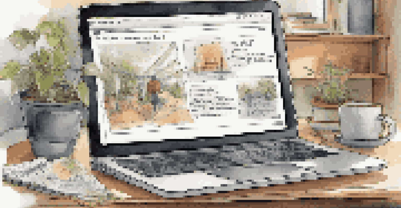 A laptop showing a crowdfunding campaign page surrounded by notes and coffee, illuminated by natural light.