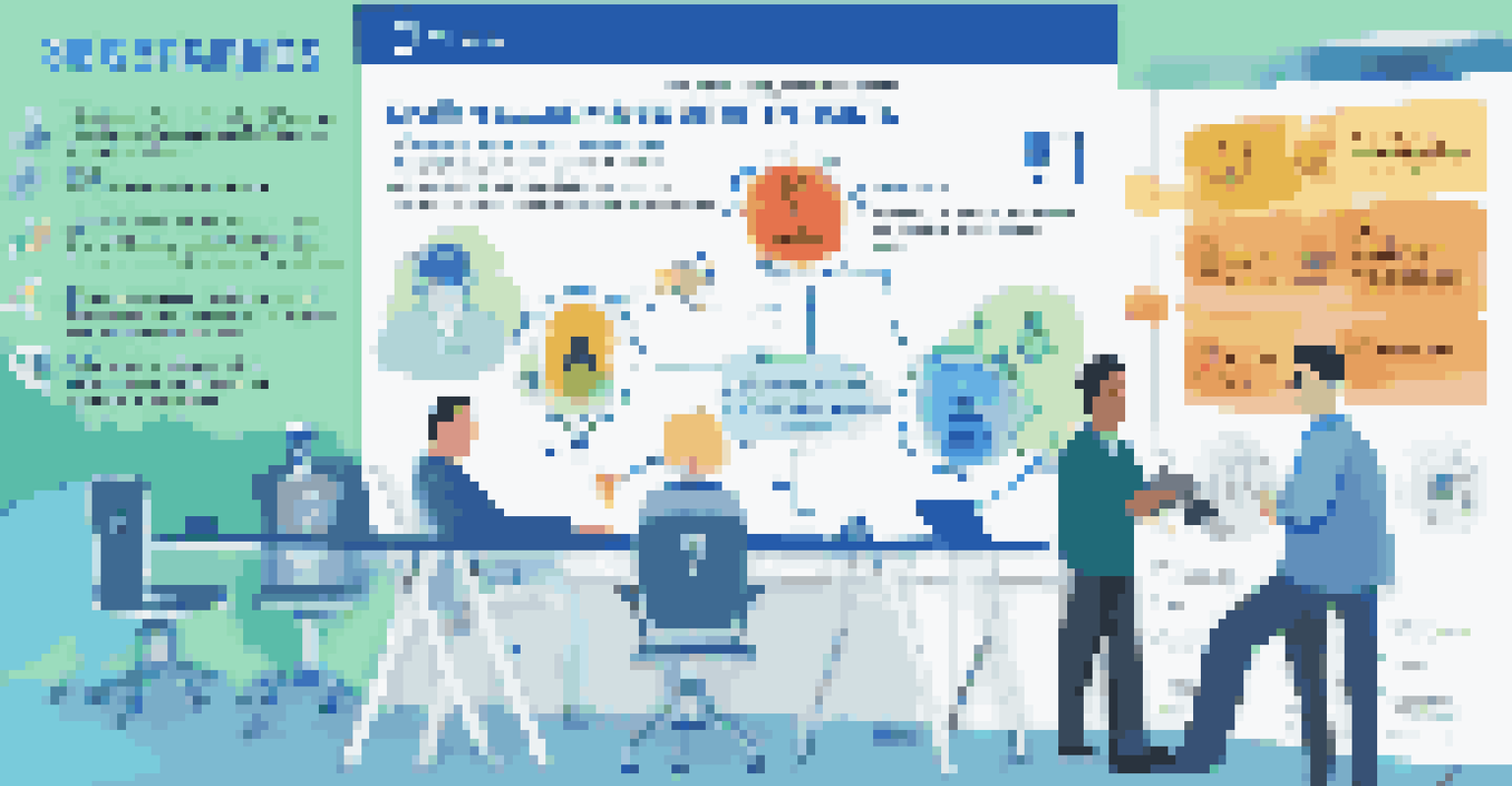 An infographic illustrating the components of an effective data security training program with colorful icons and text.