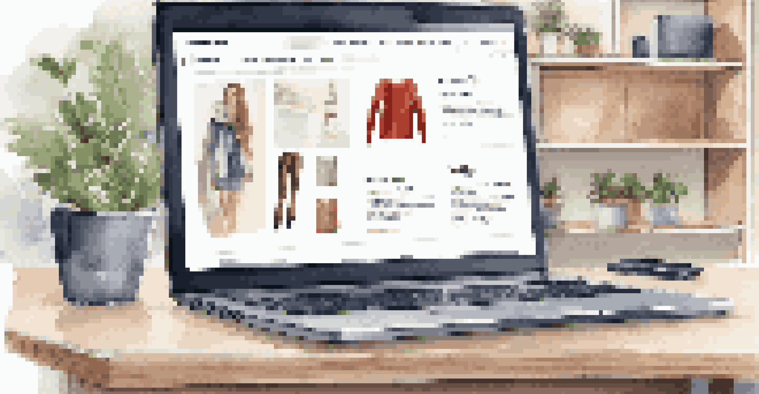 A laptop displaying an e-commerce website focused on structured data markup, showing product price and availability.