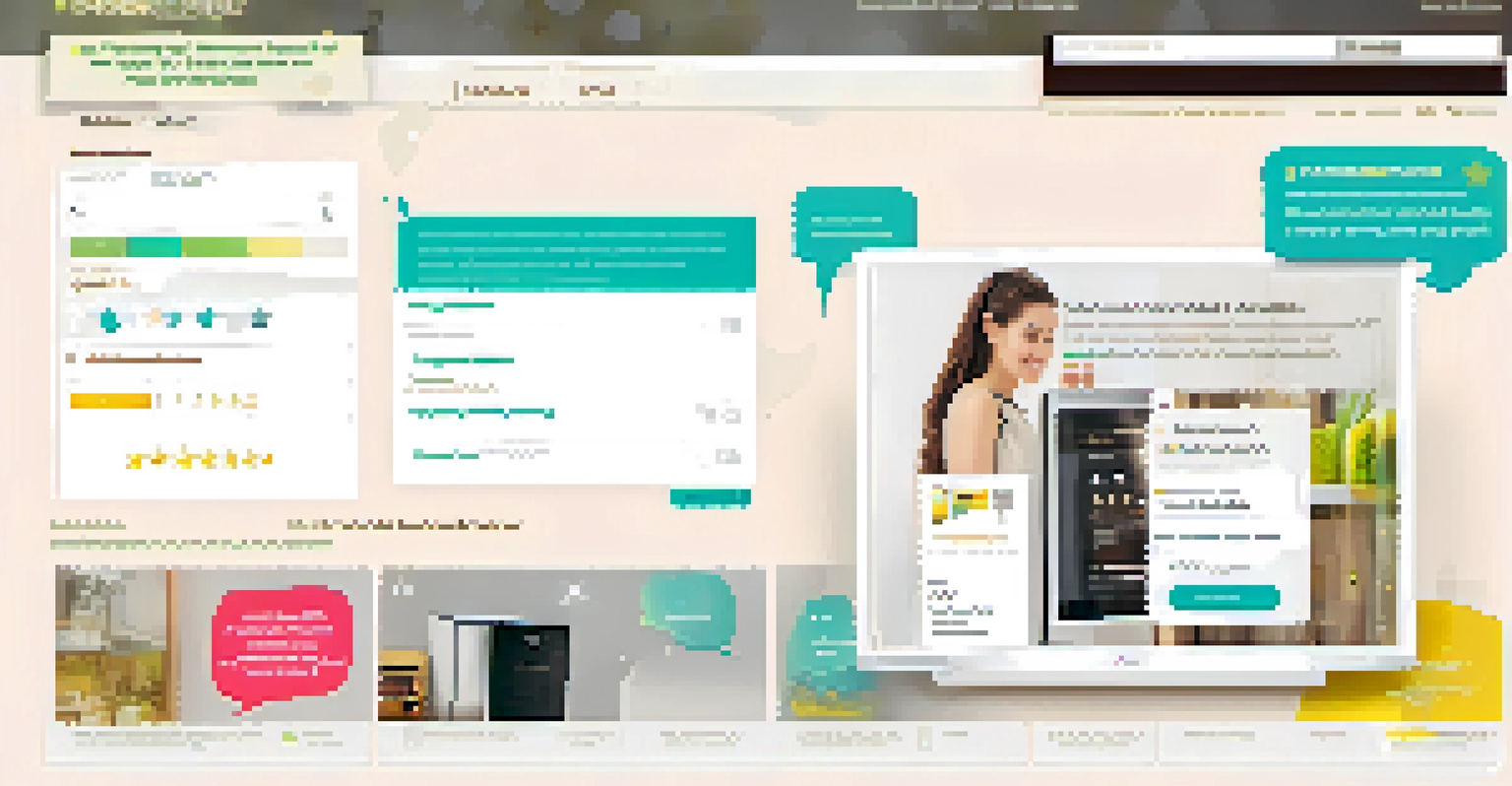 A customer feedback section on an e-commerce website featuring star ratings and user reviews.
