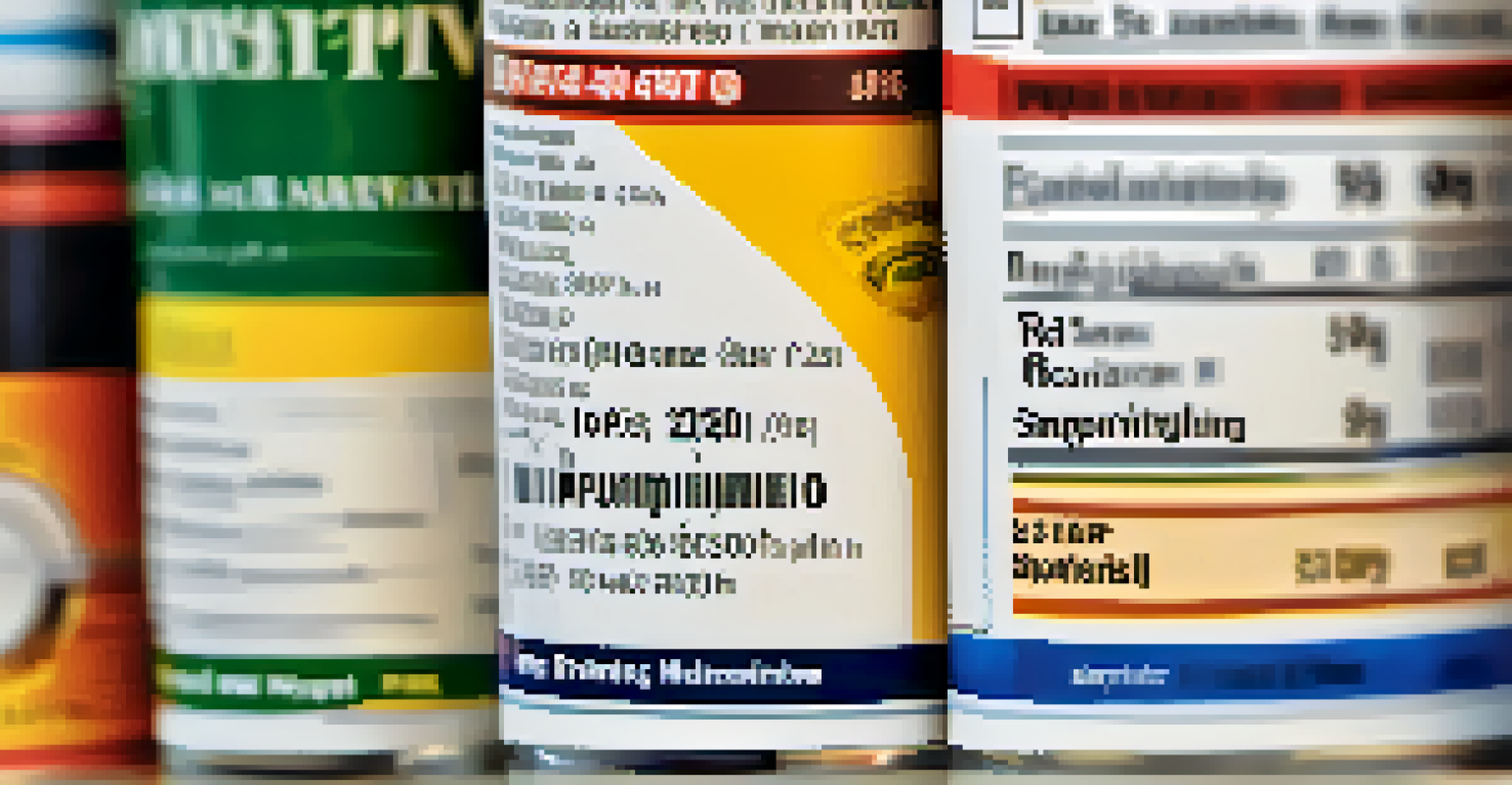 Detailed product label featuring accurate information and safety warnings, highlighting transparency.