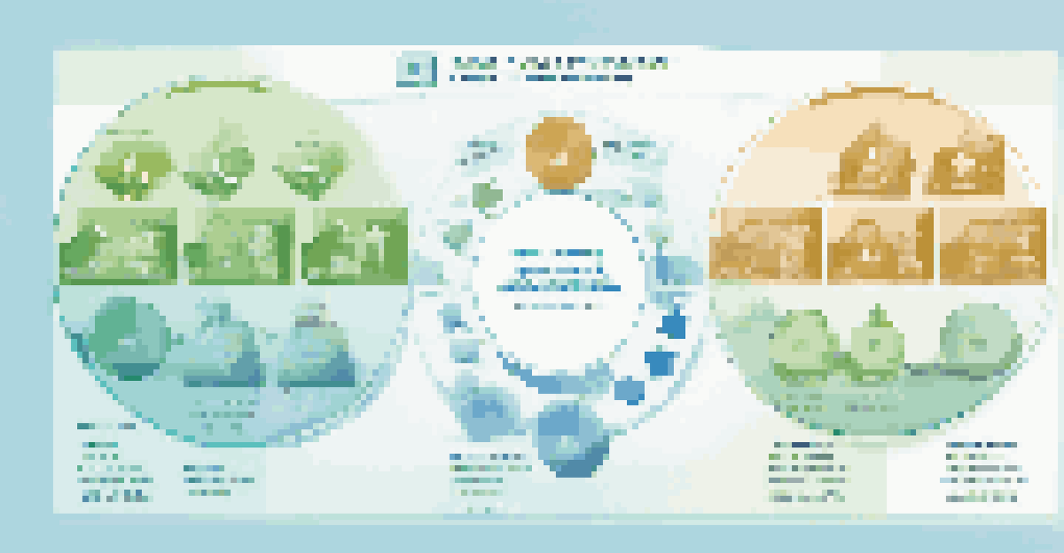 A diagram displaying different methods of business valuation, including income approach, market approach, and asset-based approach with corresponding icons.