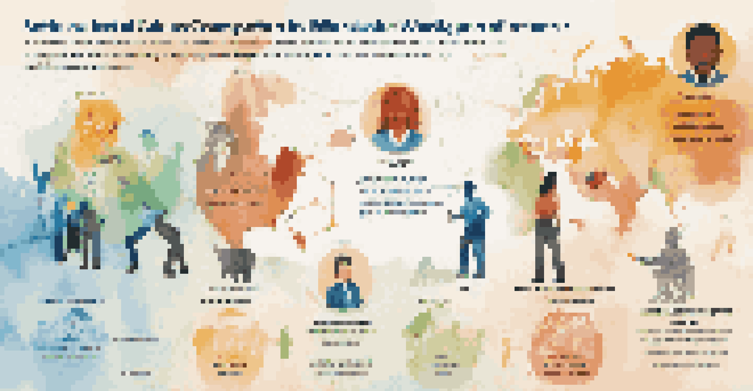An infographic illustrating the benefits of cultural competence in the workplace with diverse icons and statistics.