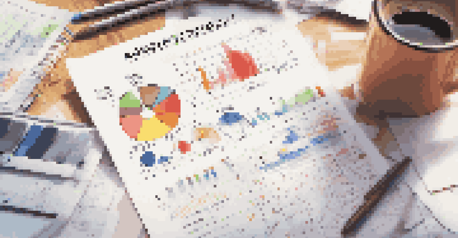 A close-up of a personality assessment chart on a desk, illustrating various personality types and graphs.