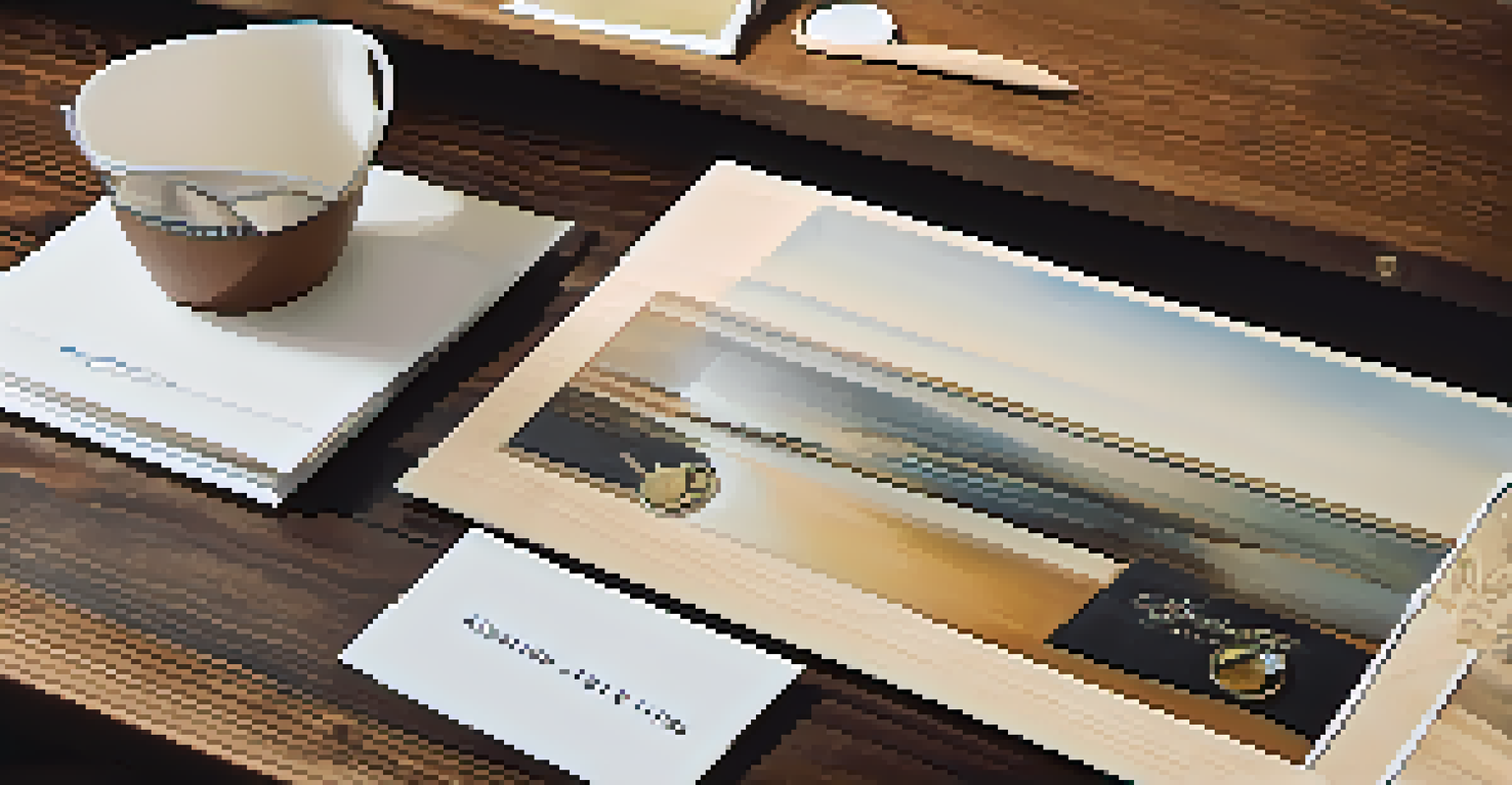 An array of crafted rewards for crowdfunding backers, including merchandise and notes, displayed on a wooden table in soft lighting.